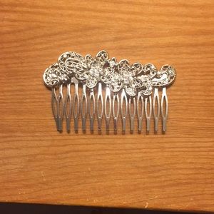 Wedding flower hair clip piece